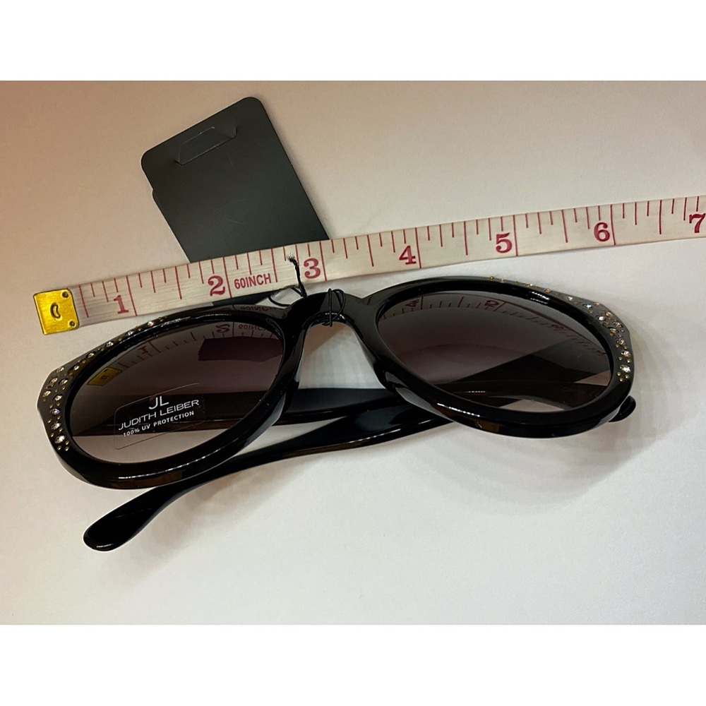JL Judith Leiber Crystal Embellished Sunglasses - Picture 7 of 13